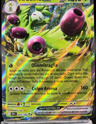 Carta Pokemon Arboliva ex 023/182 Rivali Predestin