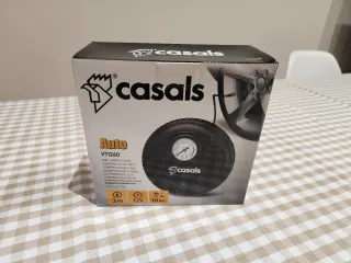 Casals VT1260 Compresor de Aire Coche 12V