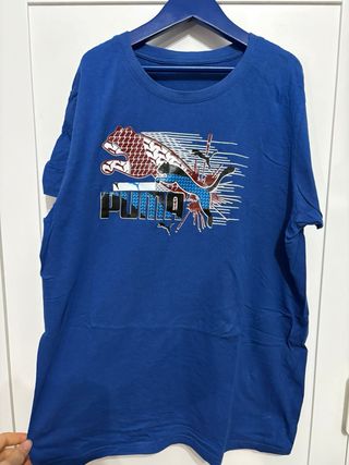 Lote 5 camisetas de marca niño t14-xs