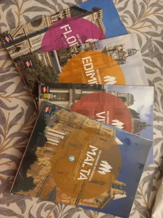 Libros Florencia Edimburgo Malta Viena
