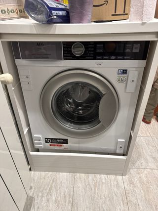 Lavadora AEG panelable ProSteam