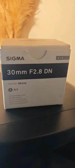 Obiettivo Sigma Art 30mm f/2.8
