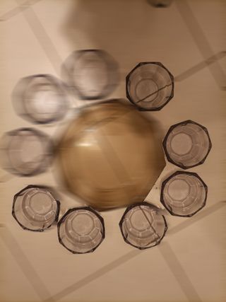 Servizio macedonia in vetro