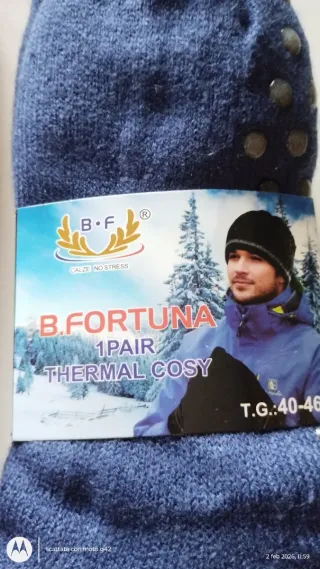 Calze antiscivolo B.FORTUNA tg 40-48 e 35-41