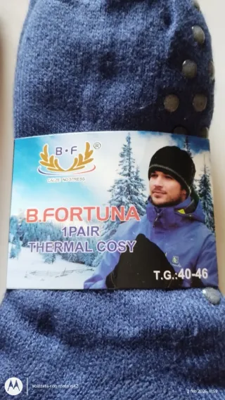 Calze antiscivolo B.FORTUNA tg 40-48 e 35-41