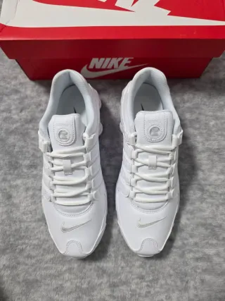 Nike Shox NZ Triple White