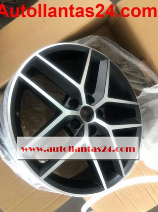 Juego 4 llantas seat leon cupra black 17