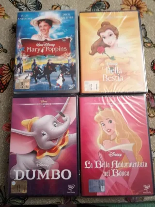 4 DVD Disney Classici