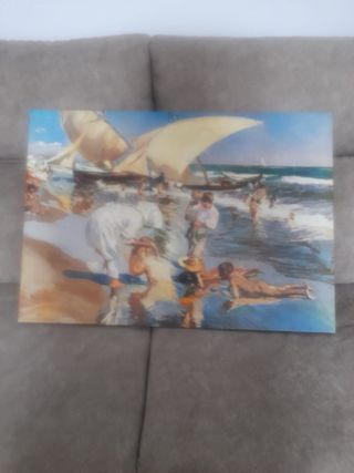 Cuadro Mujeres a la Orilla del Mar