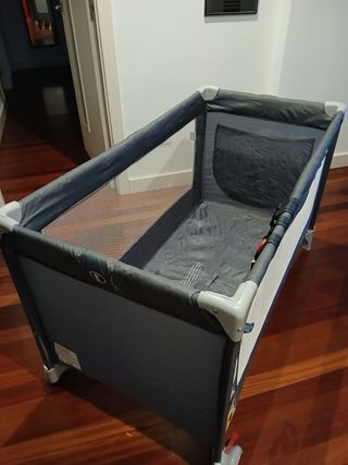 Cuna de viaje con colchón