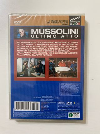 Mussolini Ultimo Atto DVD NUOVO