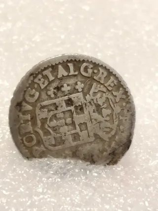 2 deJuan V Portugal Plata Siglo XVII las dos 30