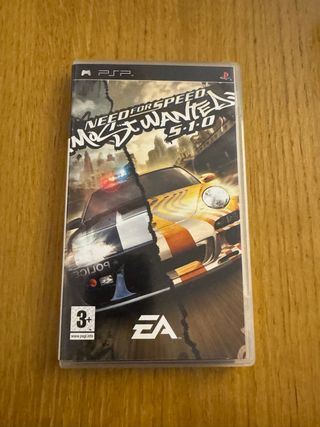 PSP Need for Speed Most Wanted EA