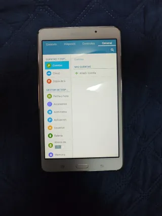 Tableta Samsung Plata