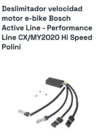 Deslimitador Pollini Ebike Bosch