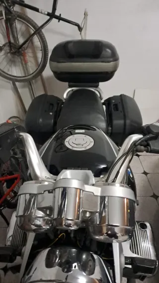 BMW R850R Moto Naked Negra/Plata