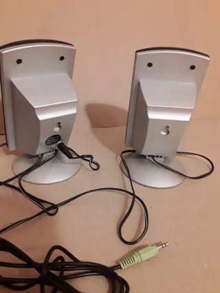 Altavoces PC SP-30A Negro/Plata