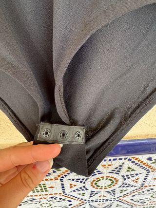 Zara escote cruzado S/36