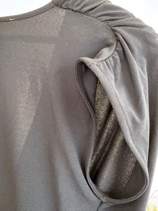 Zara escote cruzado S/36