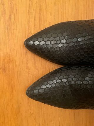 ALMA EN PENA - Botines Tacón Negro 36