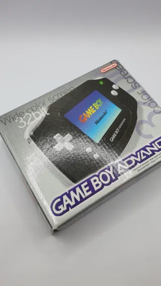 Game Boy Advance Nero con Scatola