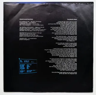 LP 1982 🇳🇱 DIRE STRAITS - LOVE OVER GOLD