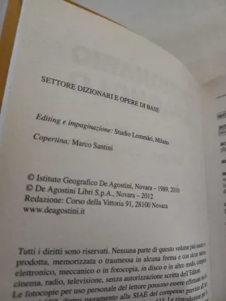 Dizionario tascabile DeAgostini Spagnolo- Italiano