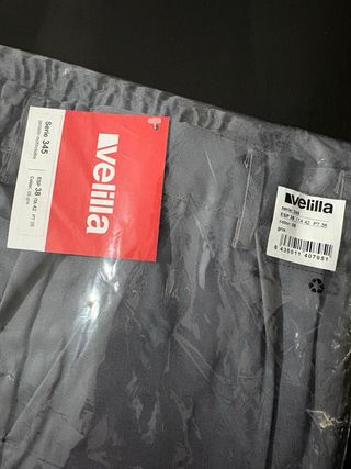 Pantalón de trabajo Velilla gris talla 38
