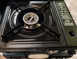 Fogão a Gás Portátil para Campismo e Emergência