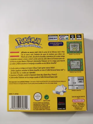 Pokemon Edicion Amarilla Nintendo Gameboy