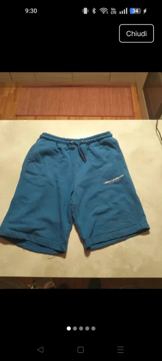 Pantaloncini Diesel Uomo Taglia S Blu