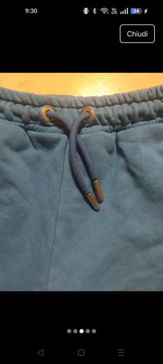 Pantaloncini Diesel Uomo Taglia S Blu