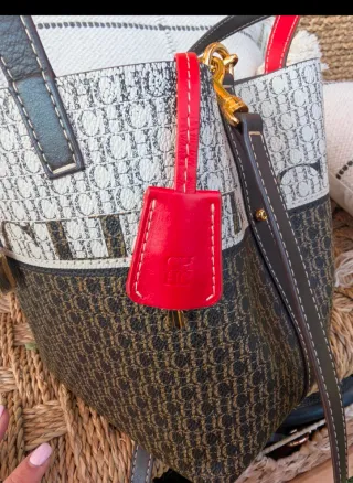 Bolso Matryoska Locked CH Marrón/Blanco