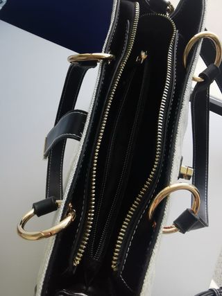 Borsa Gattinoni Roma Teodosia Beige/Nero