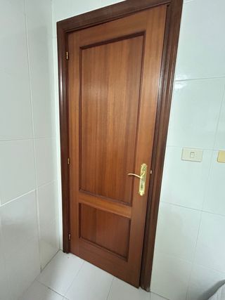 5 puertas de madera interior 72x203cm