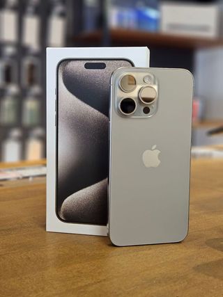 IPHONE 15 PRO MAX 256GB TITANIUM 100% BATERÍA