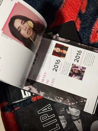 Zines Dua Lipa Vol. 1, 2 y 3 magazines