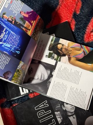 Zines Dua Lipa Vol. 1, 2 y 3 magazines