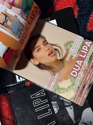 Zines Dua Lipa Vol. 1, 2 y 3 magazines