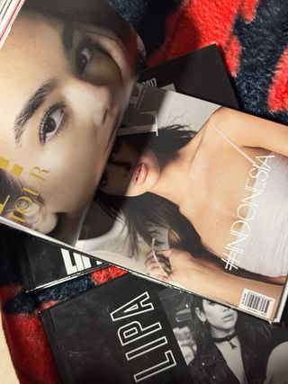 Zines Dua Lipa Vol. 1, 2 y 3 magazines