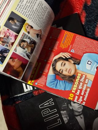 Zines Dua Lipa Vol. 1, 2 y 3 magazines