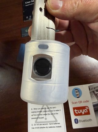 Cilindro Cerradura Inteligente Huella Táctil
