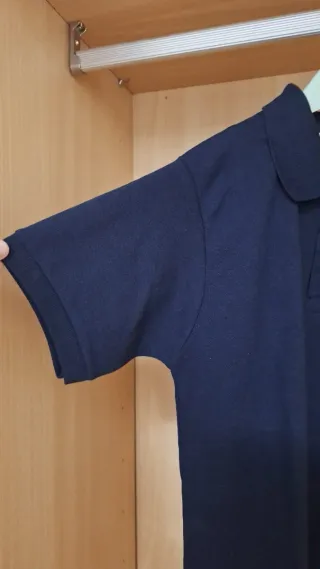 Polo Vintage Lacoste Azul Marino Talla M