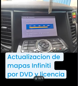 Tarjeta SD Map V6 Infiniti Navegador + Código