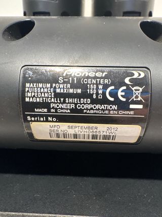 Altavoces Pioneer Home Cinema Serie S-11 5.1