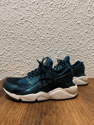 Nike Huarache Bambas Azul/Verde
