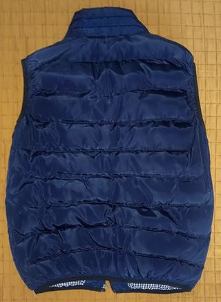 Chaleco acolchado azul marino hombre