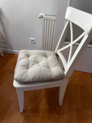 Sedie da Pranzo Bianche IKEA (Legno)