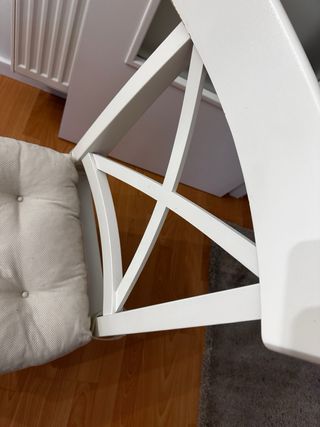 Sedie da Pranzo Bianche IKEA (Legno)