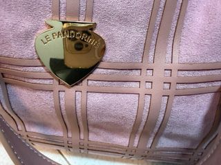 Borsa Le Pandorine Rosa e Oro